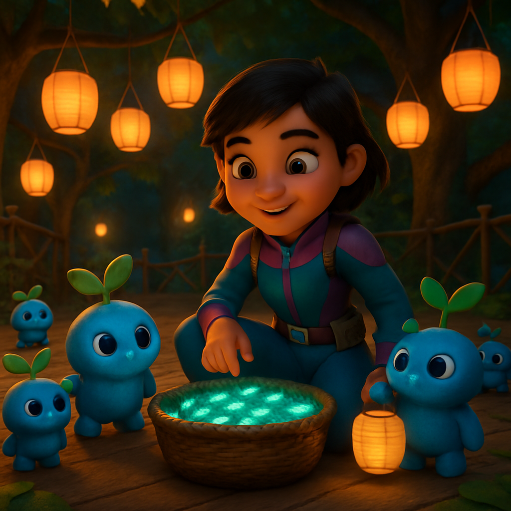 Glowing moss for lanterns