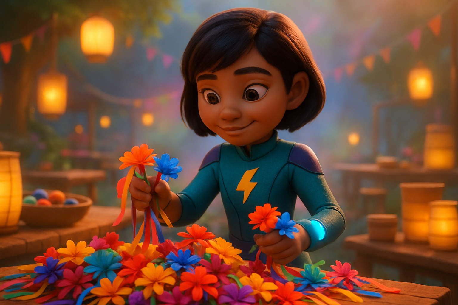 Ribbon Flowers