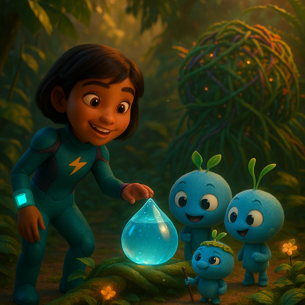 Seven village shares verifying the water pod total